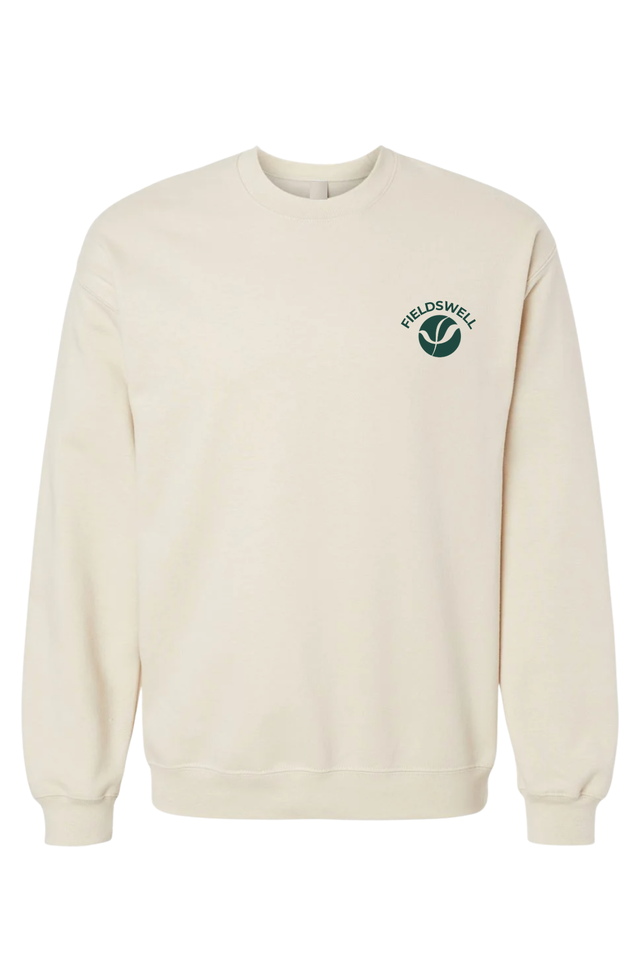 Fieldswell Wellness Club Crewneck – Beige