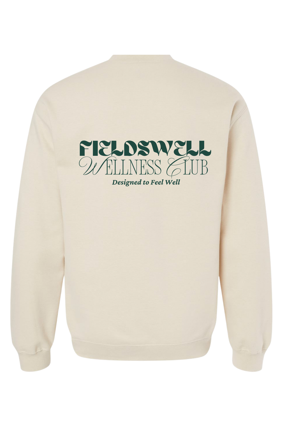 Fieldswell Wellness Club Crewneck – Beige