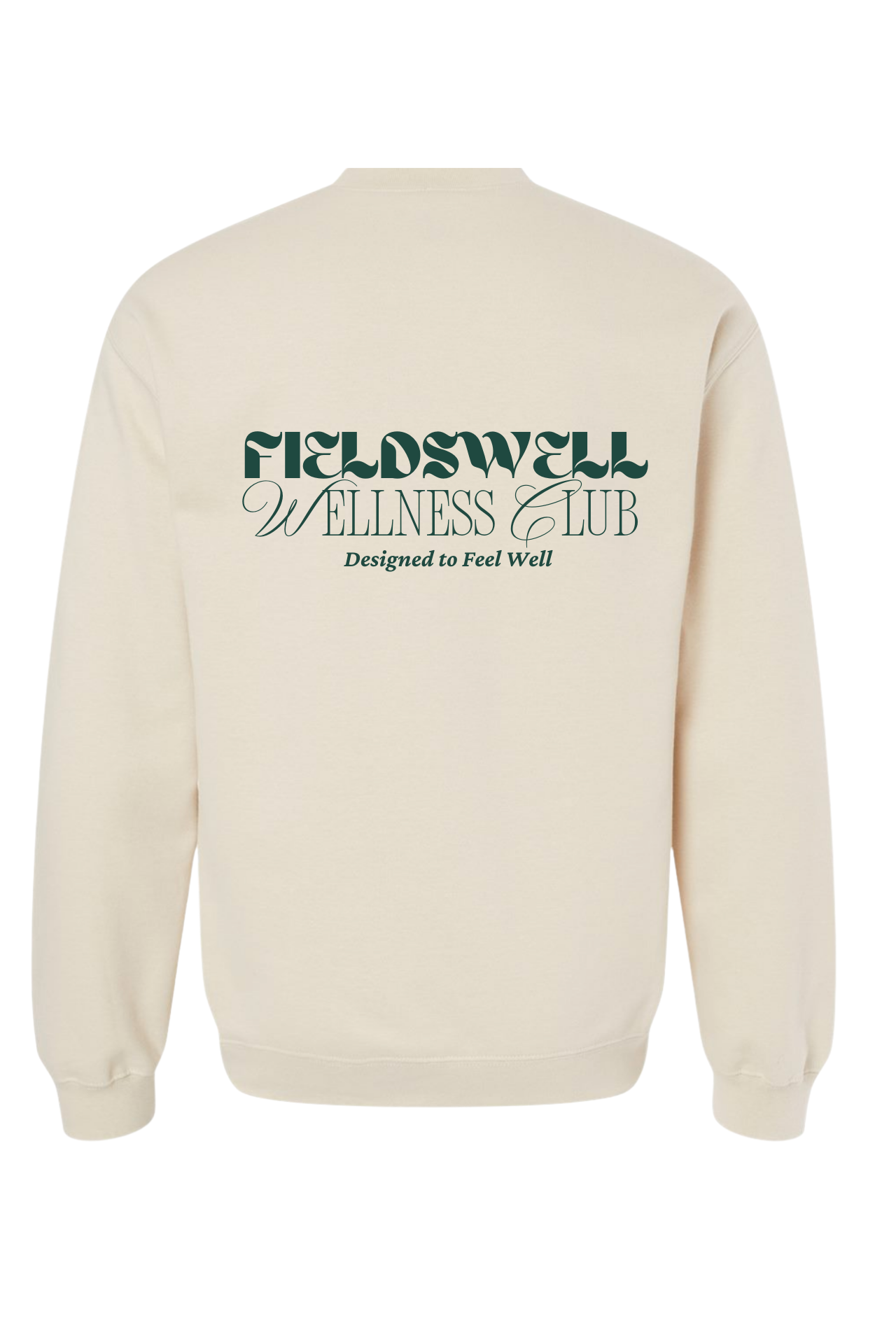 Fieldswell Wellness Club Crewneck – Beige