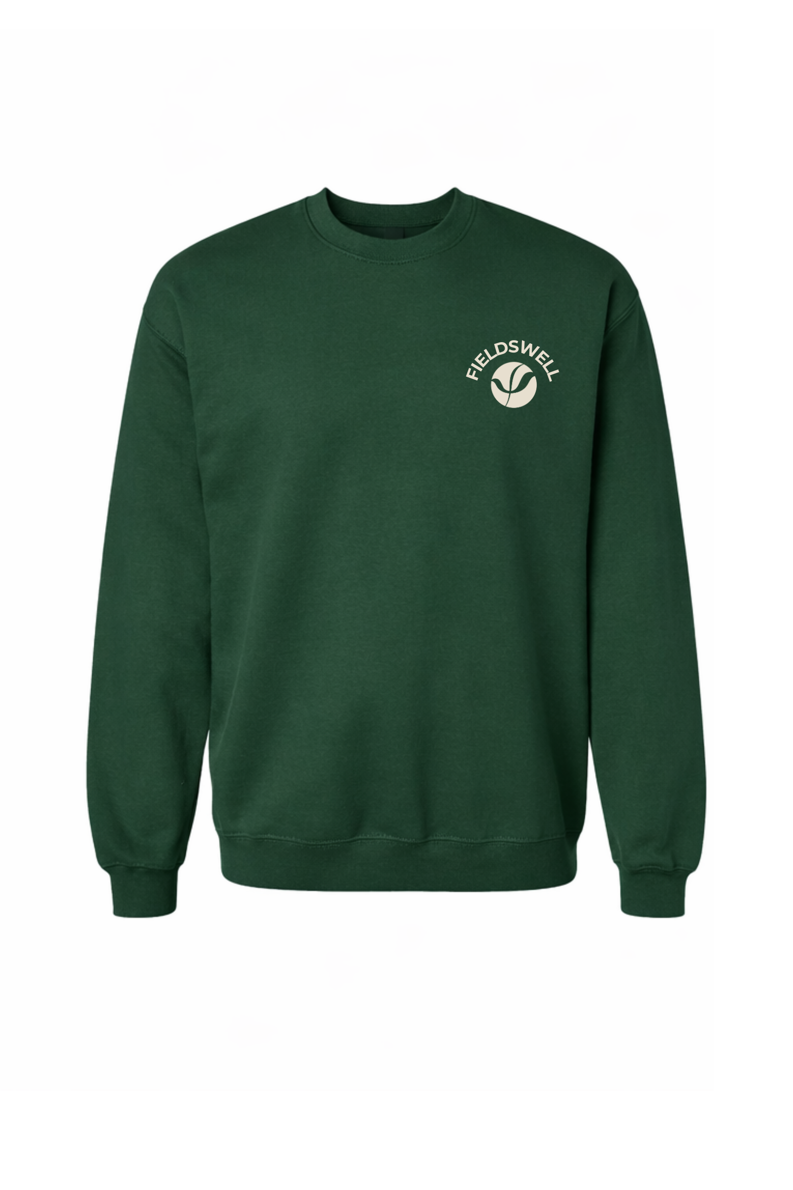 Fieldswell Wellness Club Crewneck – Forest Green