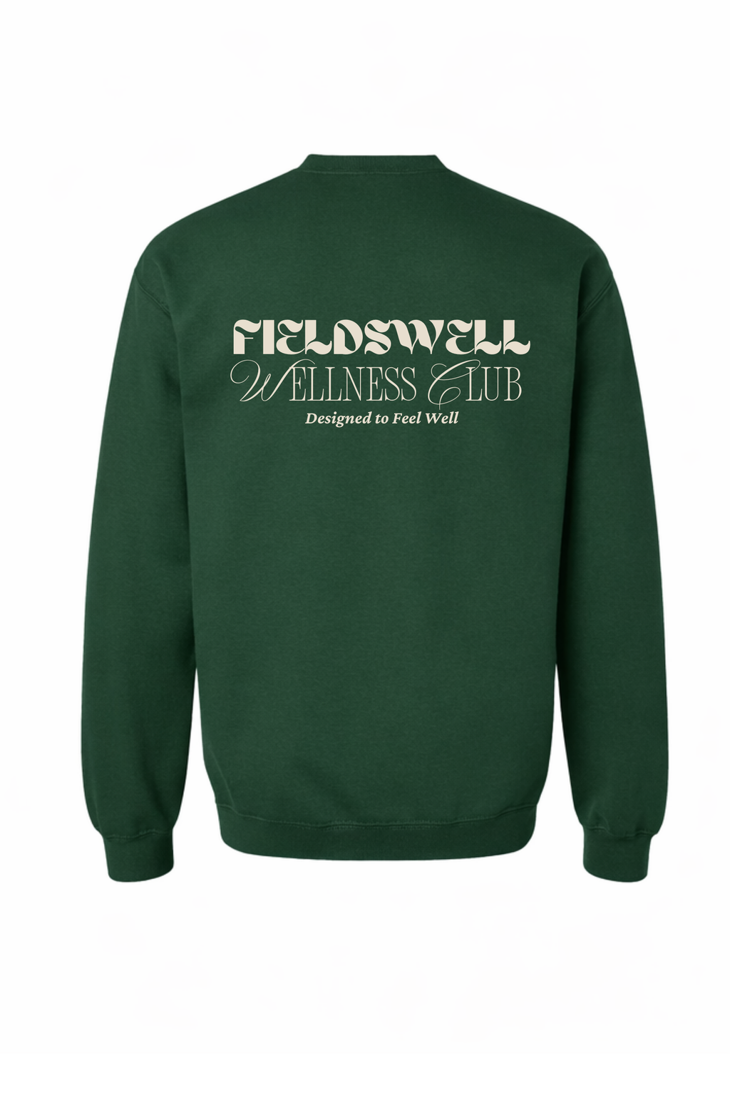 Fieldswell Wellness Club Crewneck – Forest Green