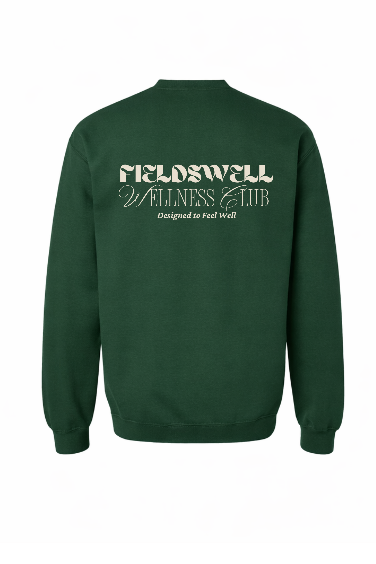 Fieldswell Wellness Club Crewneck – Forest Green