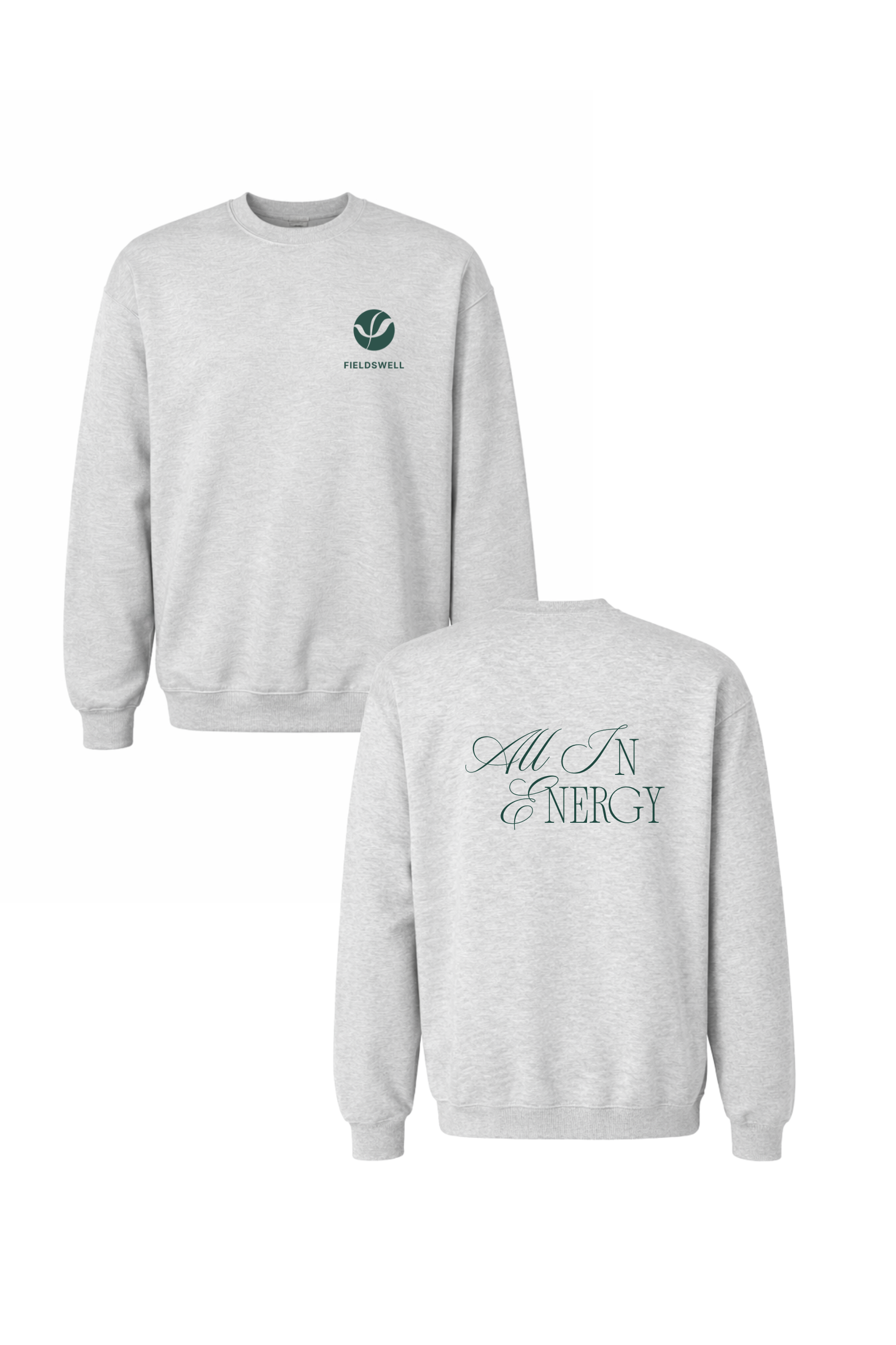All In Energy Crewneck - Gray