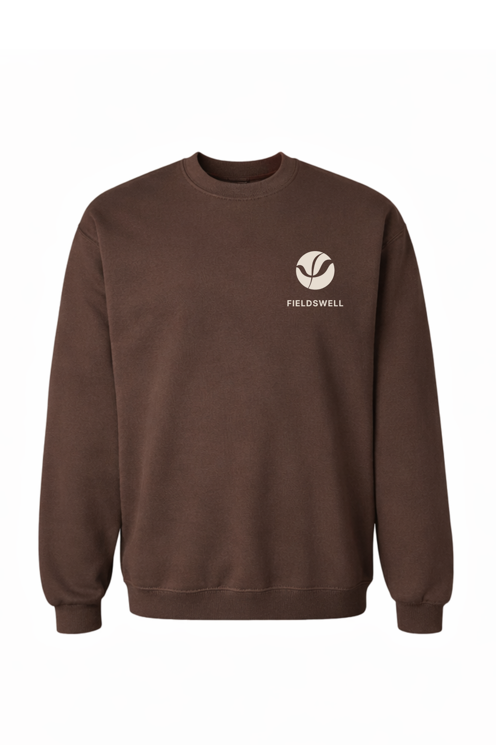 All In Energy Crewneck – Chocolate Brown